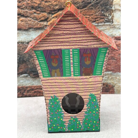 Hallmark Keepsake Ornament New Home 2004 Tin Holiday Decoration With Box - Picture 5 of 6